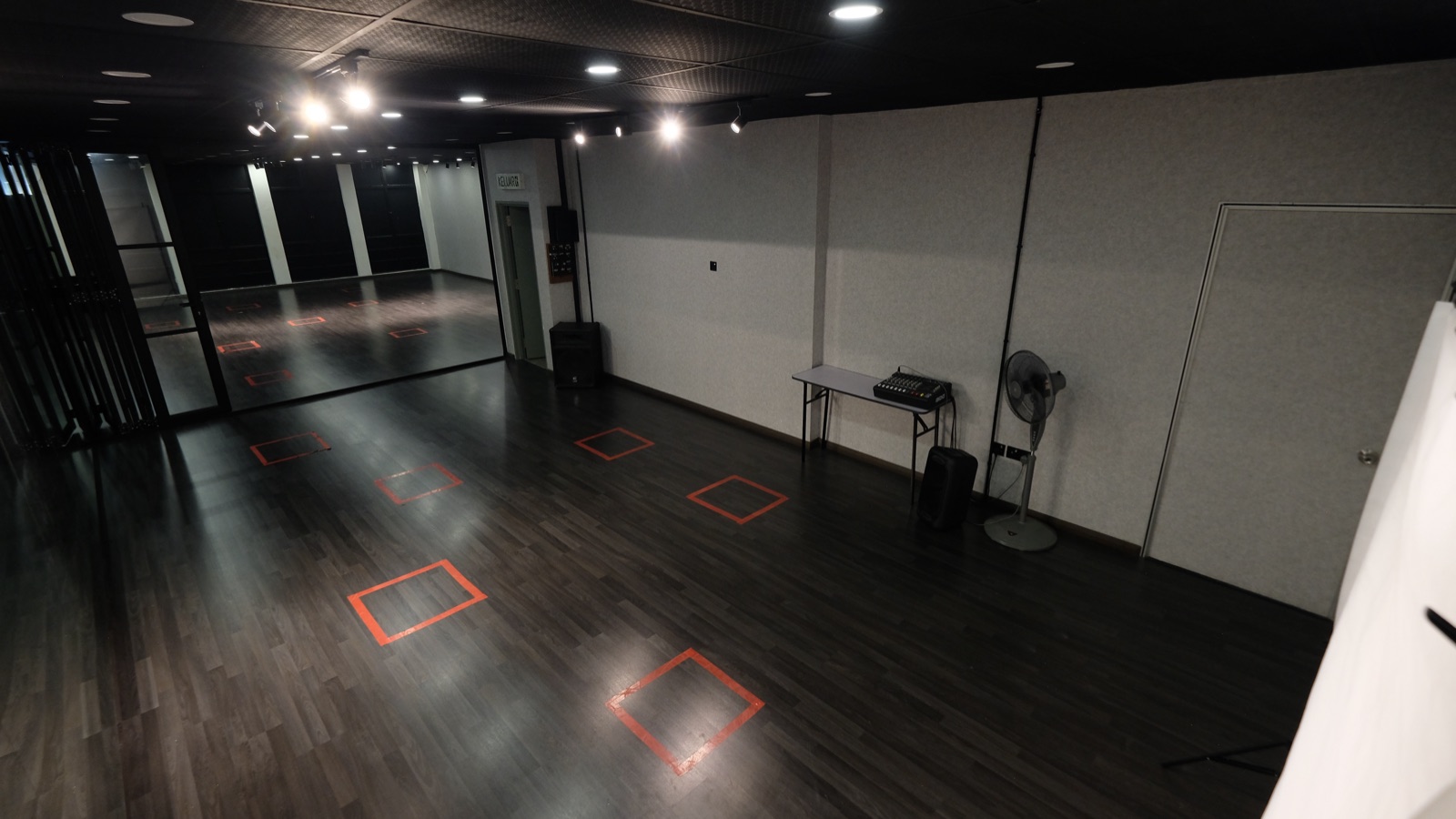 SIM Dance Studio floor