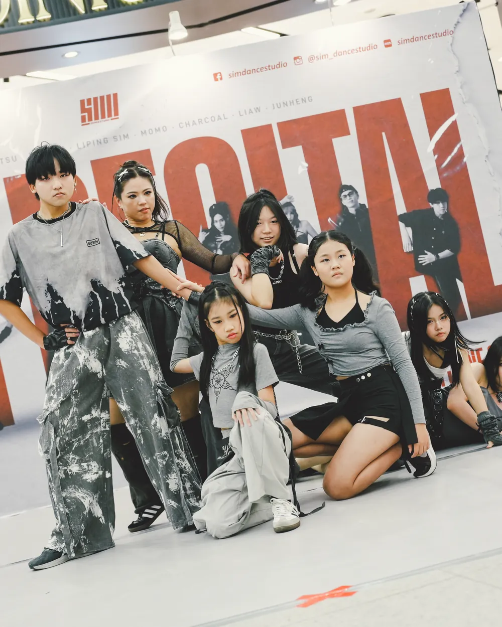 Choreography class at SIM Dance Studio